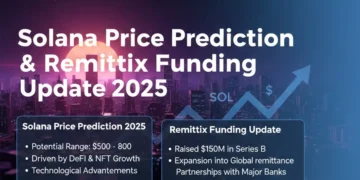 Solana Price Prediction: Mixed FOMC Remarks Cool Down Rallies as DeepSnitch AI Hits $735K and Targets 100x Gains 1 Solana Price Prediction